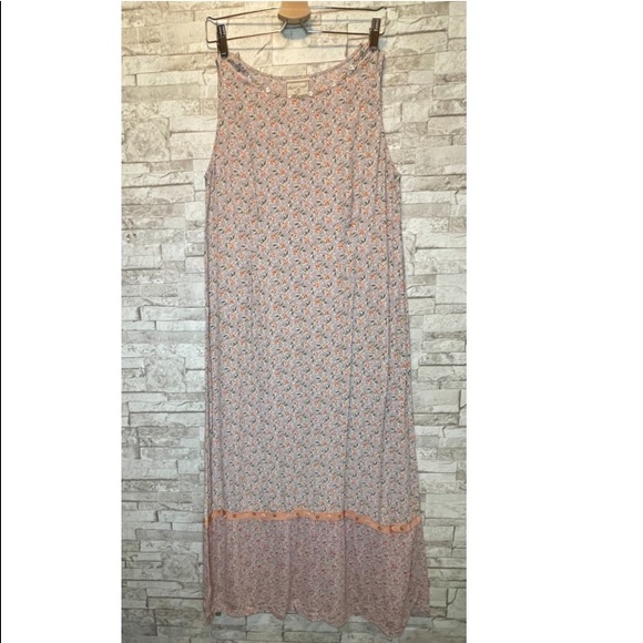 April Cornell Dresses & Skirts - April Cornell Floral Prairie Beaded Vintage Dress
